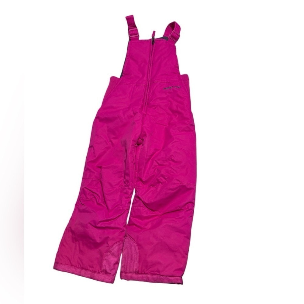 Arctix pink Snow Overall sm surface Hole not all the way through on side k122 4t